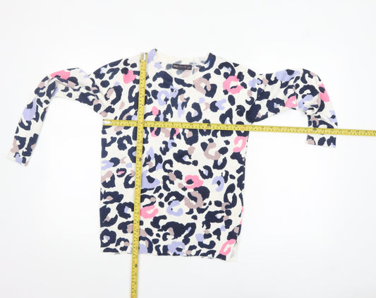 Womens UK Size 8 Marks and Spencer Multicoloured Pullover Jumper