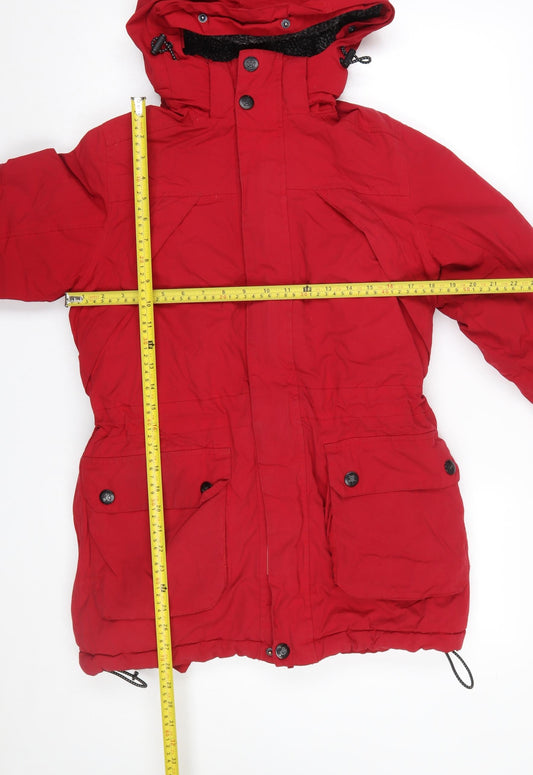 Mens UK Size S TOG24 Red Parka Coat