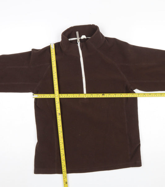 Womens UK Size M Sunice Brown Pullover Sweatshirt
