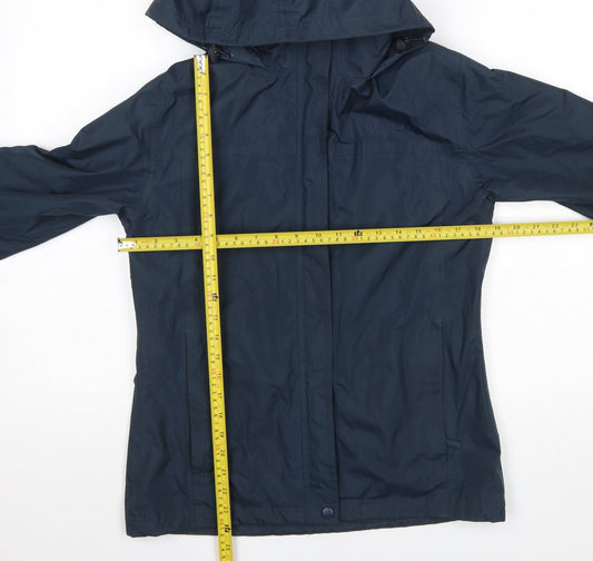 Womens UK Size 10 Hi Gear Blue Rain Coat