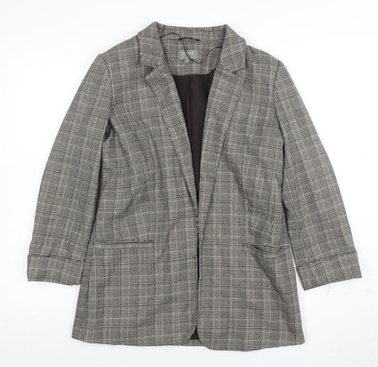 Womens UK Size 10 Oasis Regular Grey Blazer