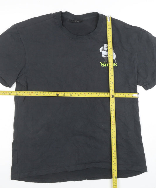 Mens UK Size S DreamWorks Black T-Shirt