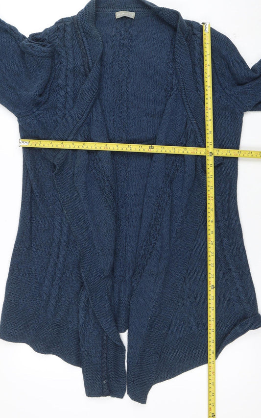 Womens UK Size L Marks and Spencer Blue Cardigan Jumper