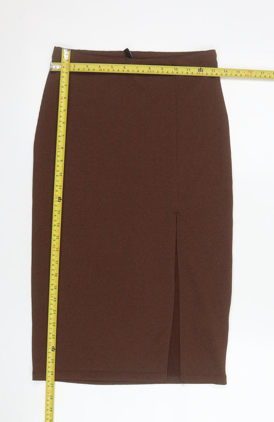 Womens UK Size S H&M Straight & Pencil Knit Skirt