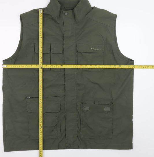 Mens UK Size 2XL Mountainlife Green Bodywarmer