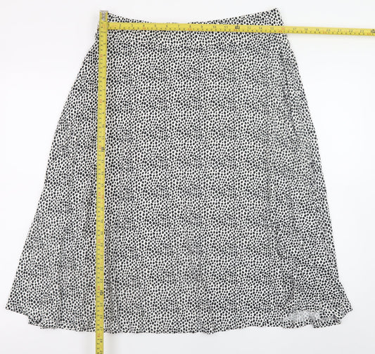 Womens UK Size 16 Marks and Spencer A-Line Jersey Skirt