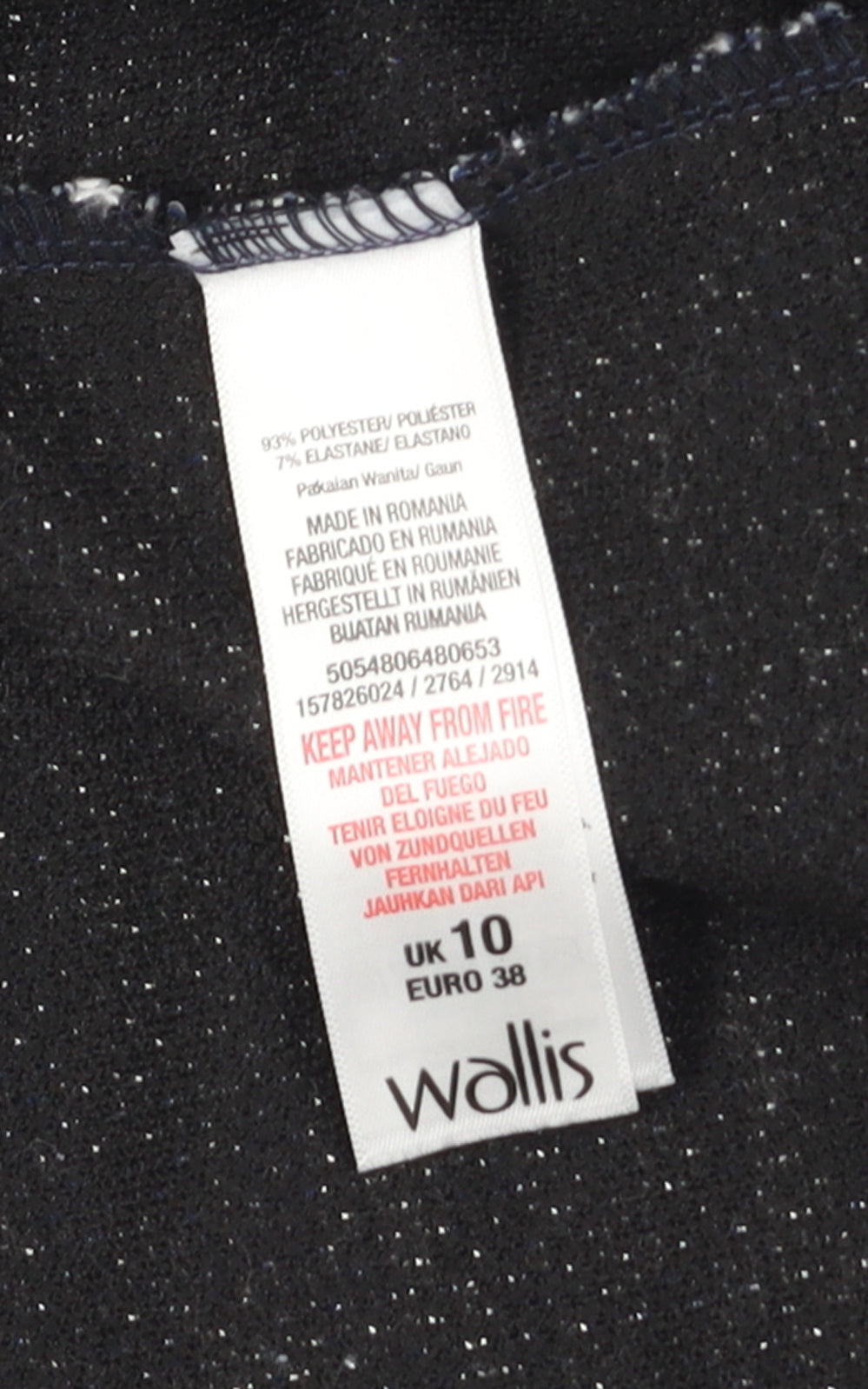 Womens UK Size 10 Wallis Shift Dress