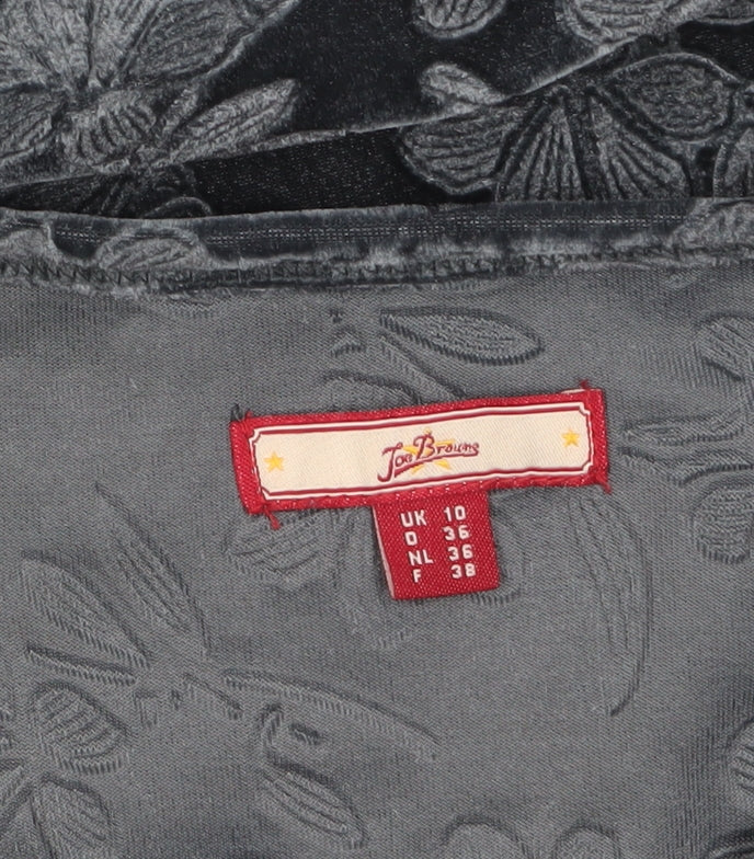 Womens UK Size 10 Joe Browns Grey Tunic Blouse