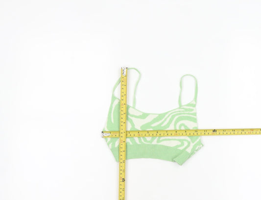 Womens UK Size XS Motel Green Camisole Tank
