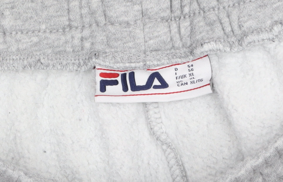 Mens UK Size XL FILA Regular Fit Sweatpants Grey Trousers