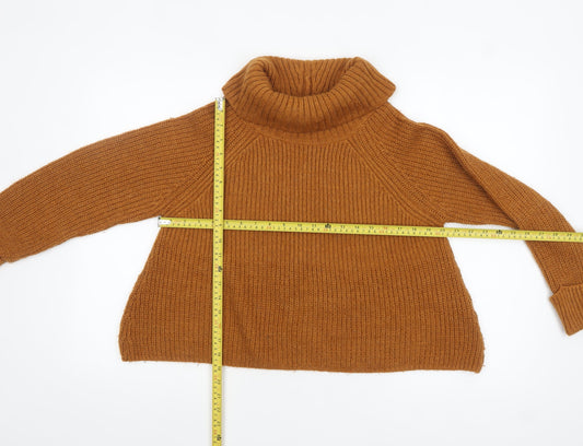 Womens UK Size 14 Marks and Spencer Brown Pullover Jumper
