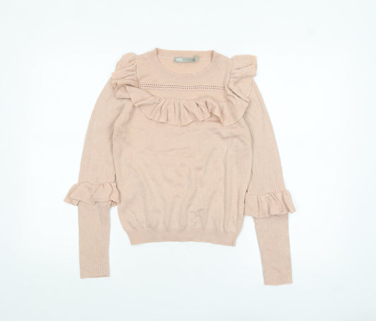 Womens UK Size 4 ASOS Beige Pullover Jumper