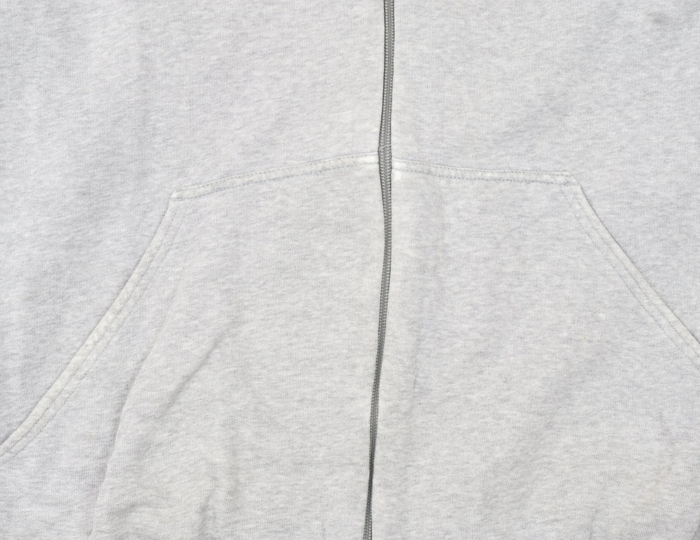 Womens UK Size 2XL Nike Grey Full Zip Hoodie
