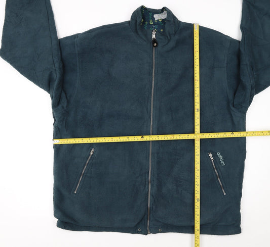 Womens UK Size 10 adidas Blue Basic Jacket