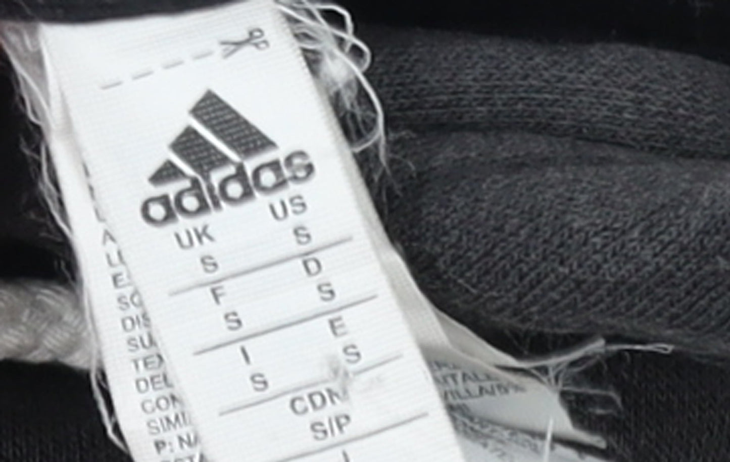 Womens UK Size S adidas Black Pullover Hoodie