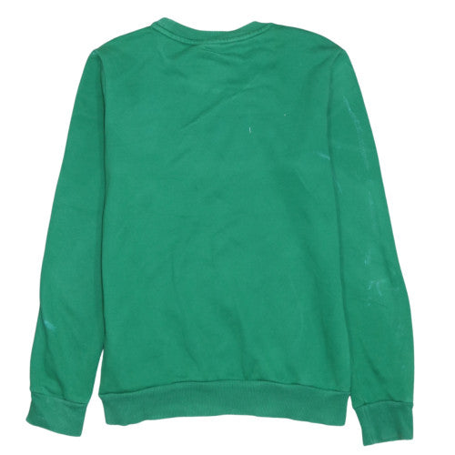Mens UK Size XS PUMA Green Pullover Sweatshirt
