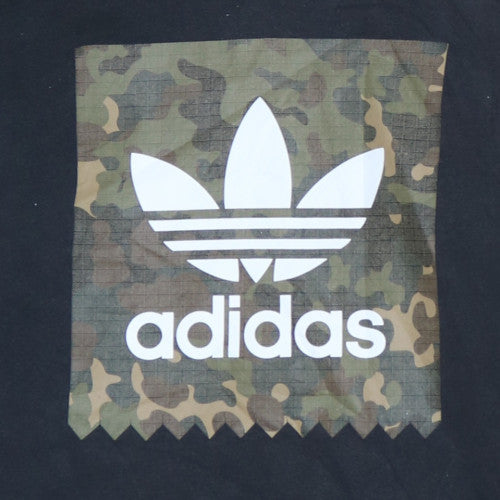 Mens UK Size S adidas Black Pullover Hoodie