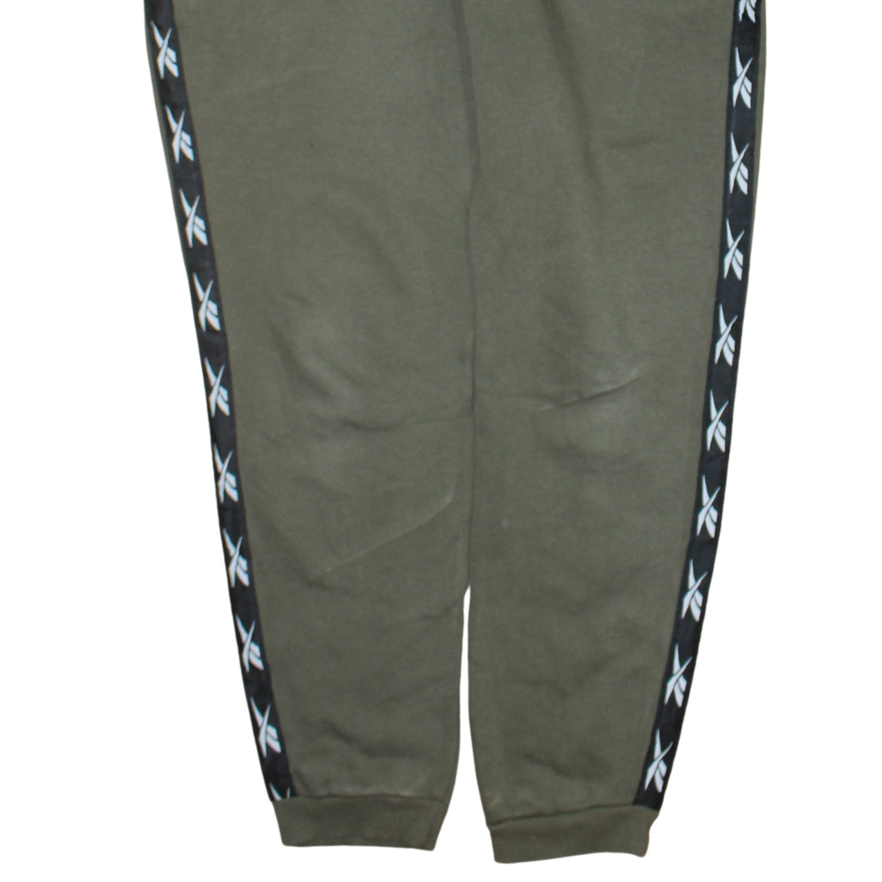 Mens UK Size L Reebok Regular Fit Jogger Green Trousers