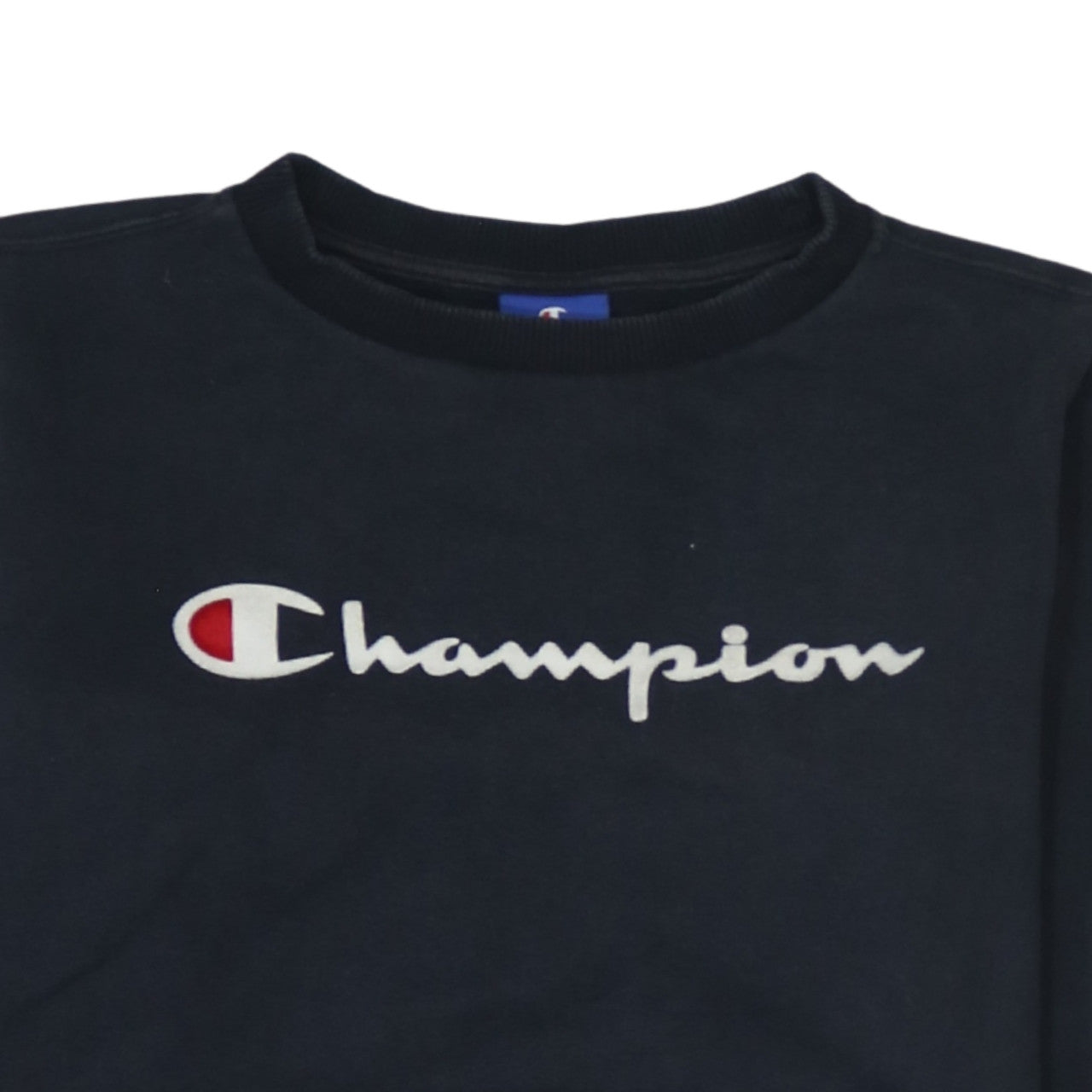 Womens UK Size XS Champion Black Pullover Sweatshirt
