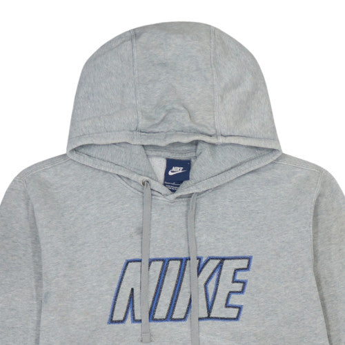 Mens UK Size S Nike Grey Pullover Hoodie