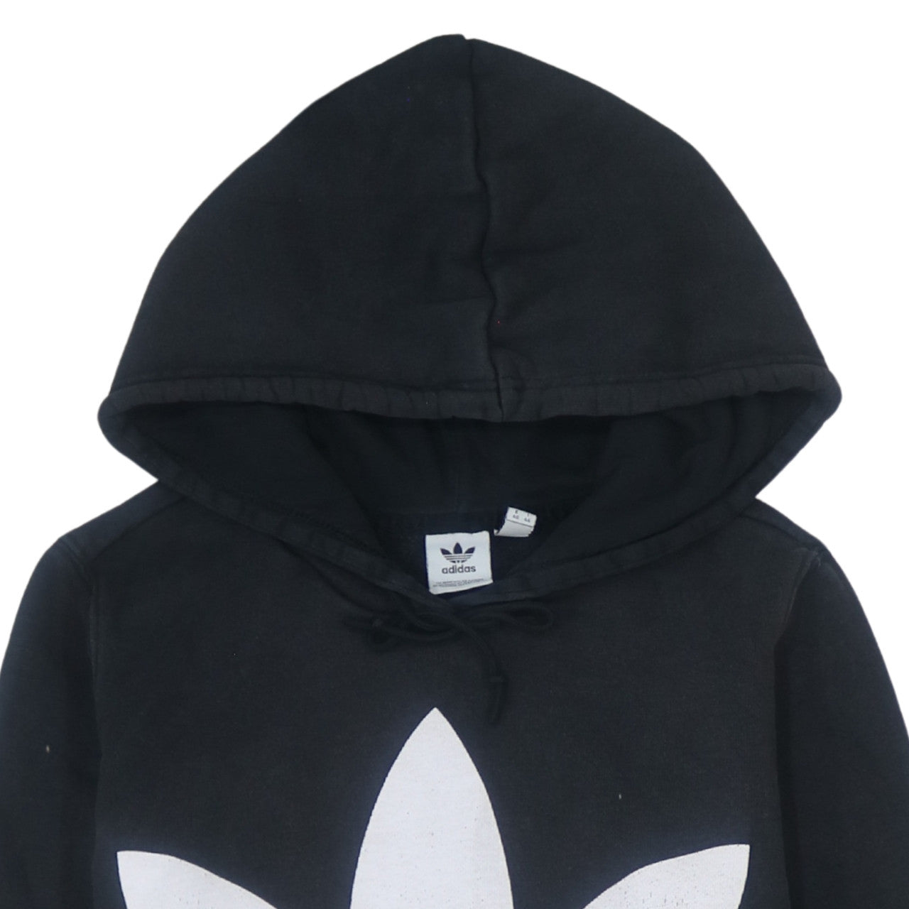 Womens UK Size 14 adidas Black Pullover Hoodie