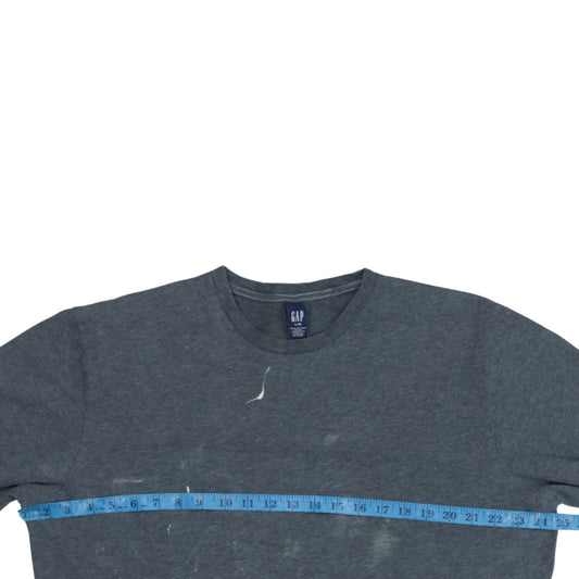 Mens UK Size L Gap Grey Pullover Sweatshirt