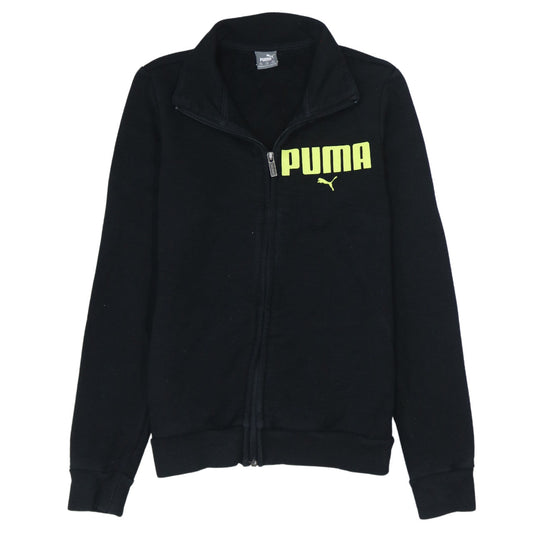 Additional front view of Puma Women's Black 3XS Track Jacket Full Zip Lightweight Sportswear