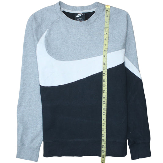 Mens UK Size S Nike Grey Pullover Sweatshirt