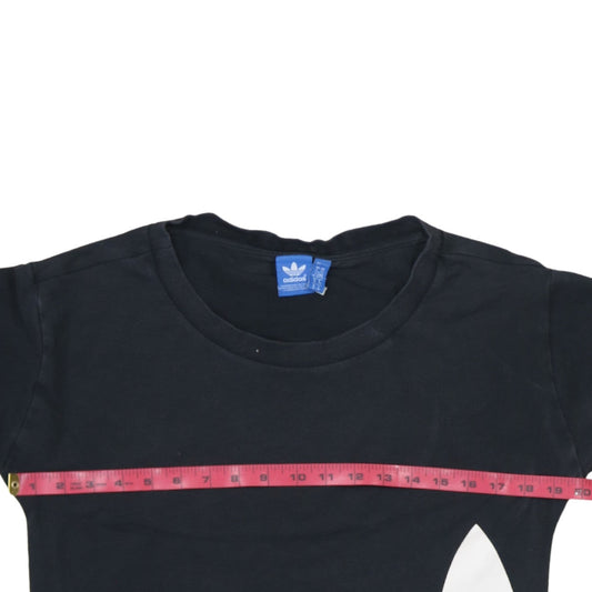 Womens UK Size XS adidas Black Pullover Sweatshirt