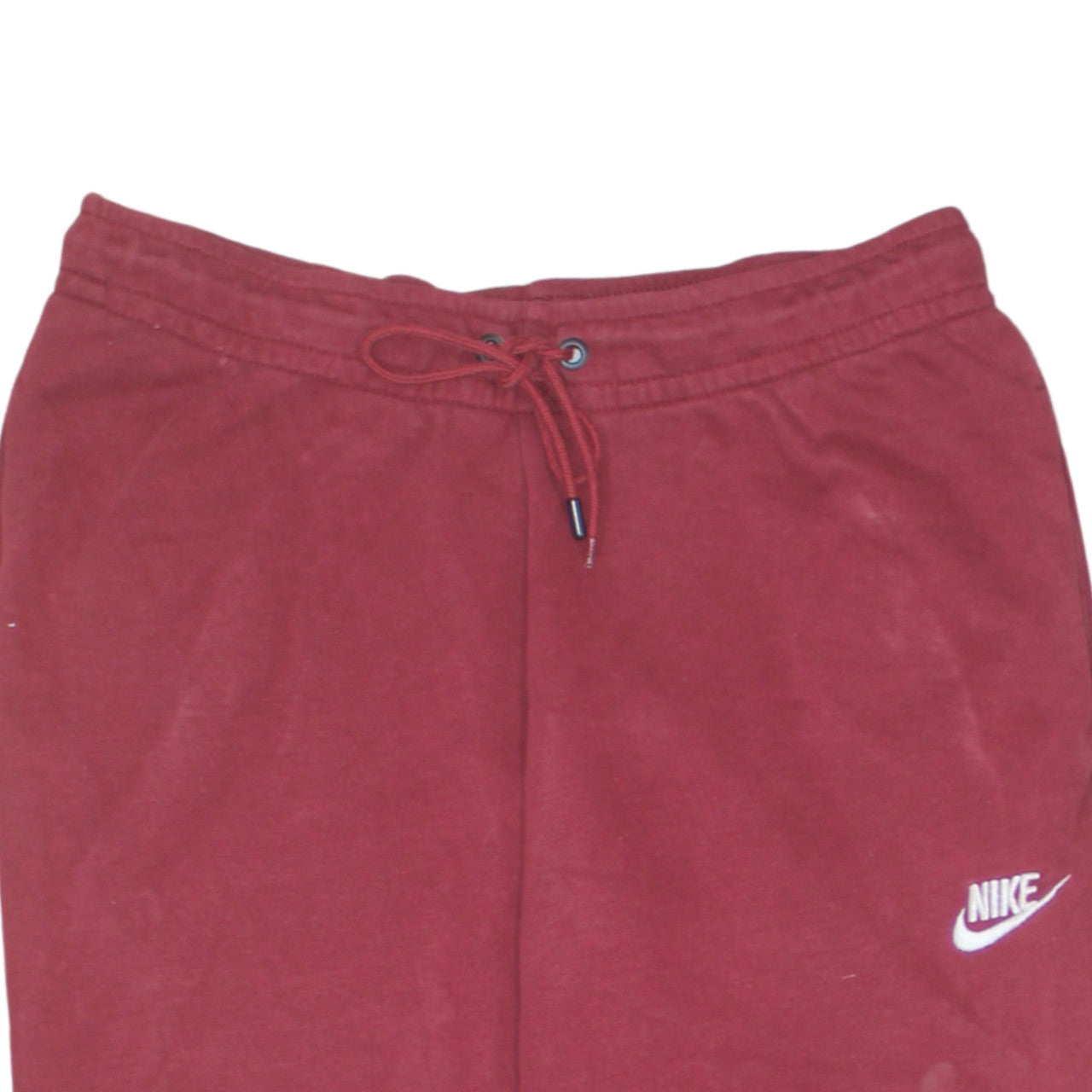 Womens UK Size S Nike Regular Fit Jogger Red Trousers