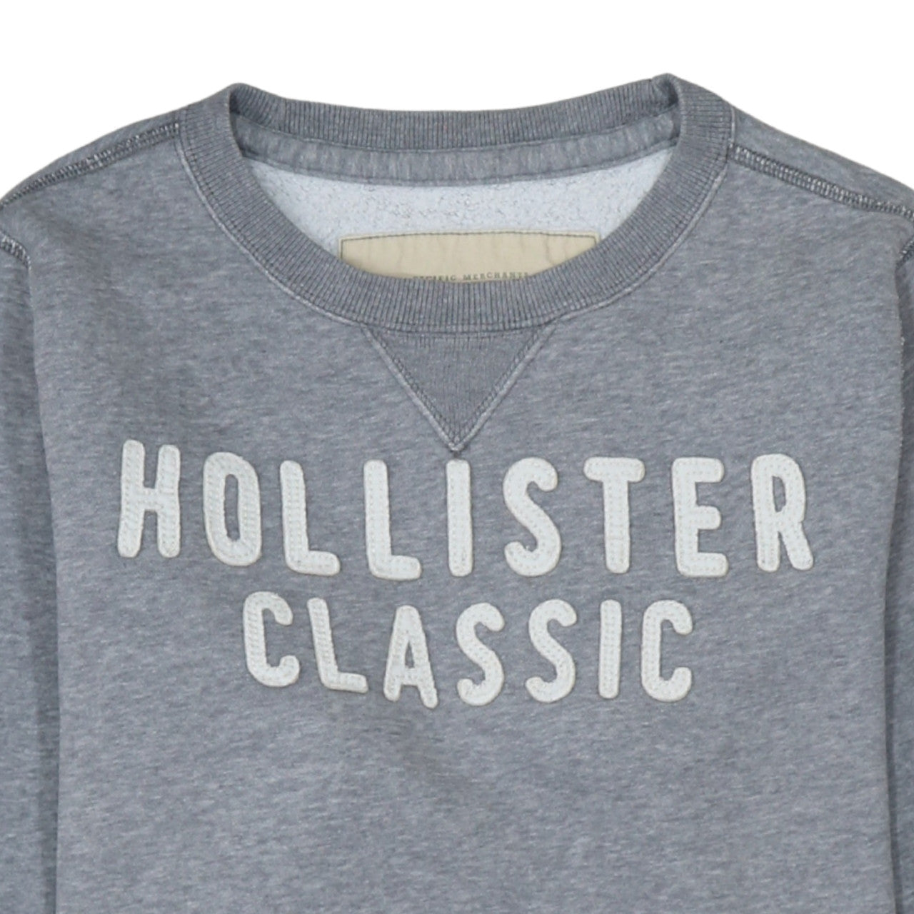 Womens UK Size XL Hollister Grey Pullover Sweatshirt