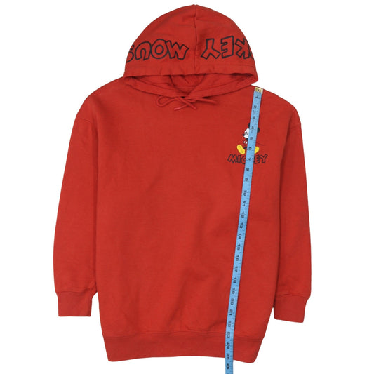 Womens UK Size XS Disney Red Pullover Hoodie