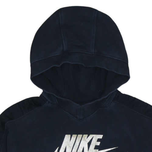 Additional view of Nike boys’ black pullover hoodie l 146-156cm fleece sweatshirt