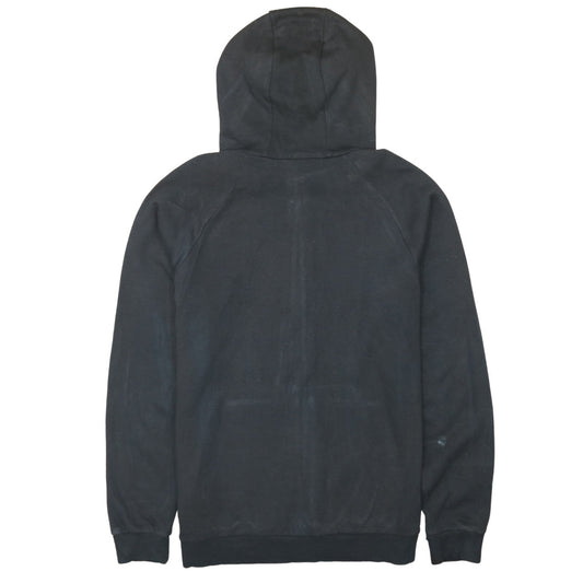 Mens UK Size M Under armour Black Full Zip Hoodie