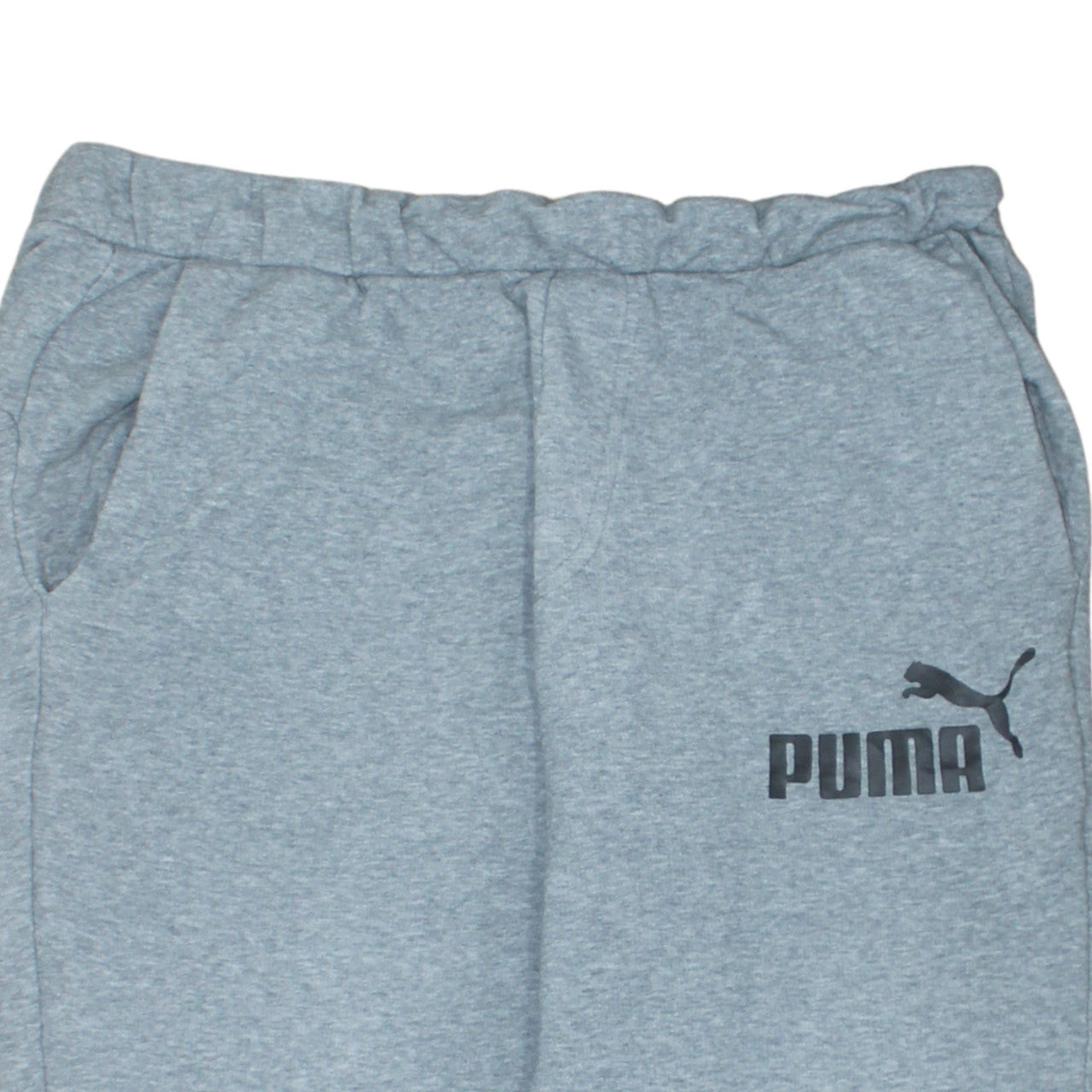 Mens UK Size L PUMA Regular Fit Jogger Grey Trousers