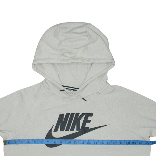 Mens UK Size M Nike Grey Pullover Hoodie