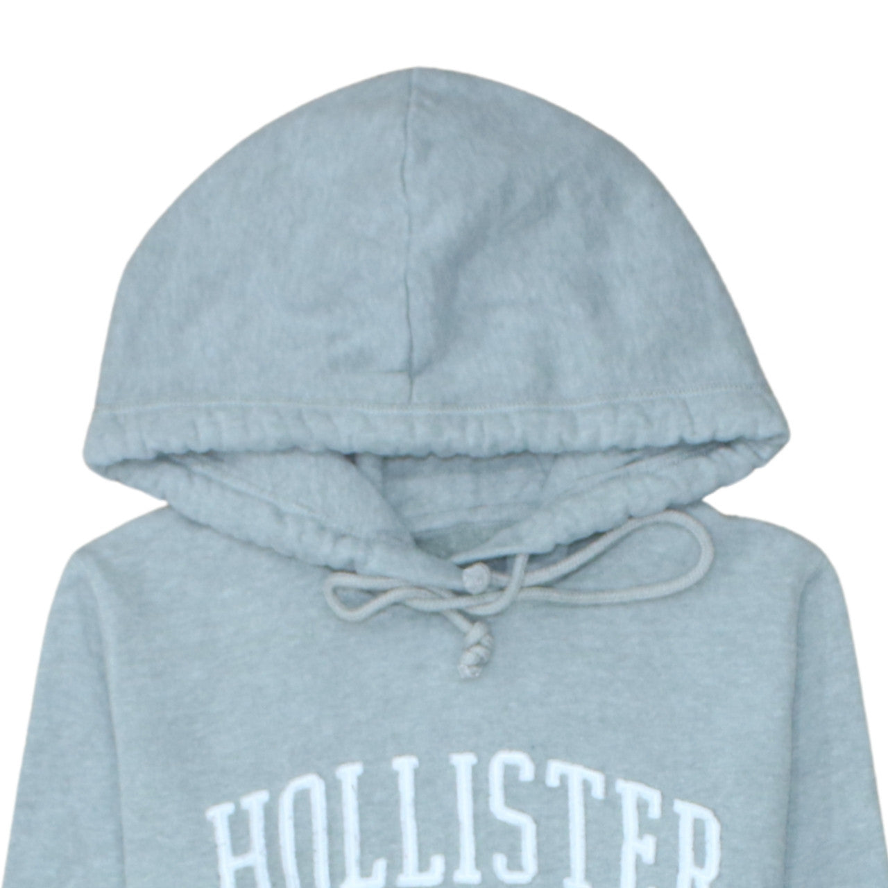 Womens UK Size XS Hollister Grey Pullover Hoodie