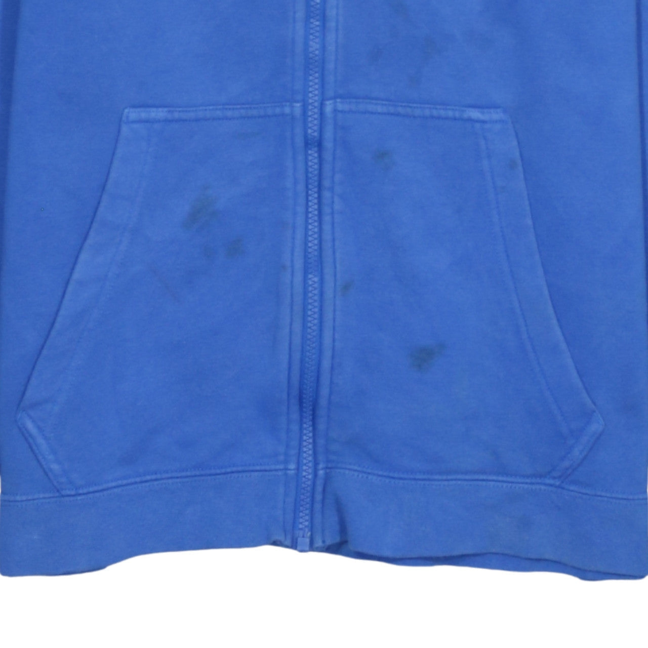 Mens UK Size M Nike Blue Full Zip Hoodie