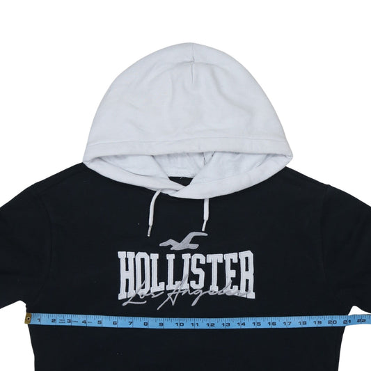 Womens UK Size XS Hollister Black Pullover Hoodie