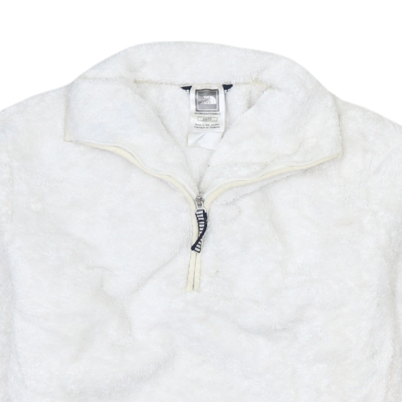 Womens UK Size XS The North Face White Pullover Sweatshirt