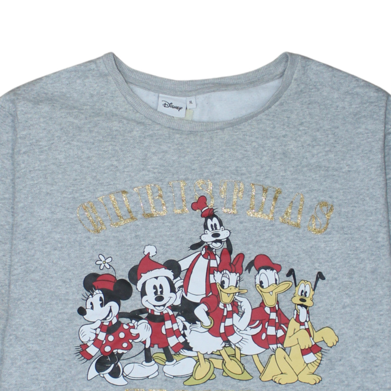 Womens UK Size XL Disney Grey Pullover Sweatshirt