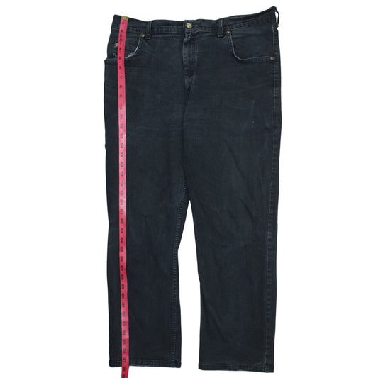 Lee Men's Black Brooklyn Straight Fit Jeans 38x30 Denim