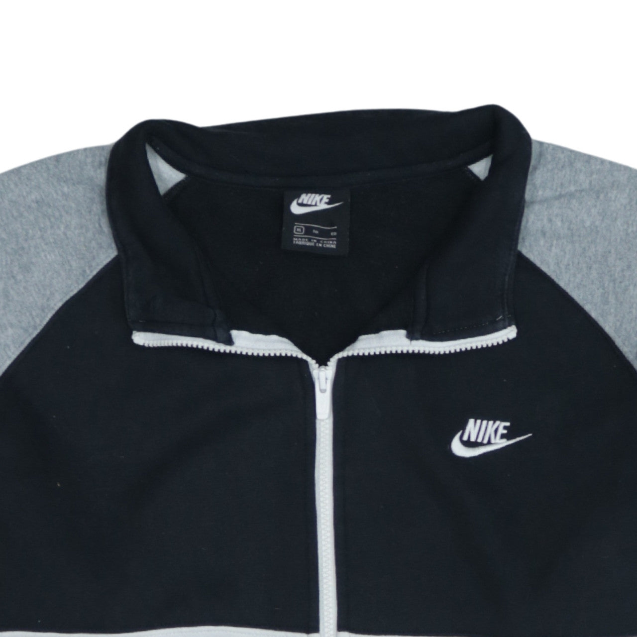 Mens UK Size XL Nike Grey Full Zip Sweatshirt