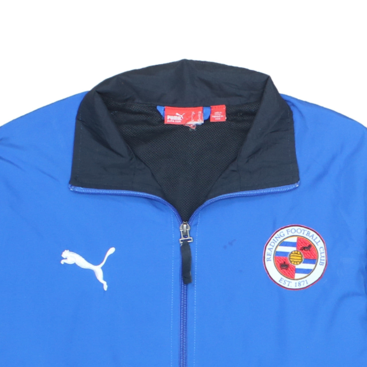 Boys UK Size 14 Years PUMA Blue Windbreaker Coat