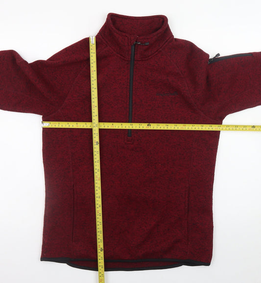 Mens UK Size S Avalanche Red Pullover Sweatshirt
