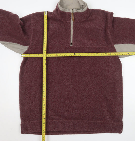 Womens UK Size L Cotton Traders Red Pullover Sweatshirt