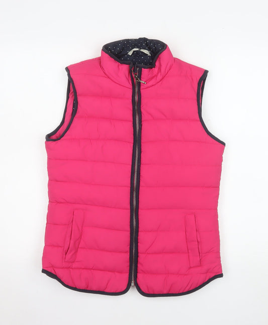Womens UK Size 8 TU Pink Puffer Jacket
