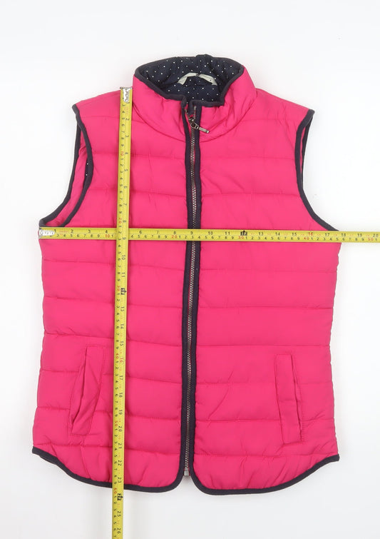 Womens UK Size 8 TU Pink Puffer Jacket