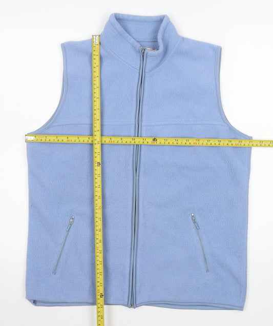 Womens UK Size 14 EWM Blue Bodywarmer