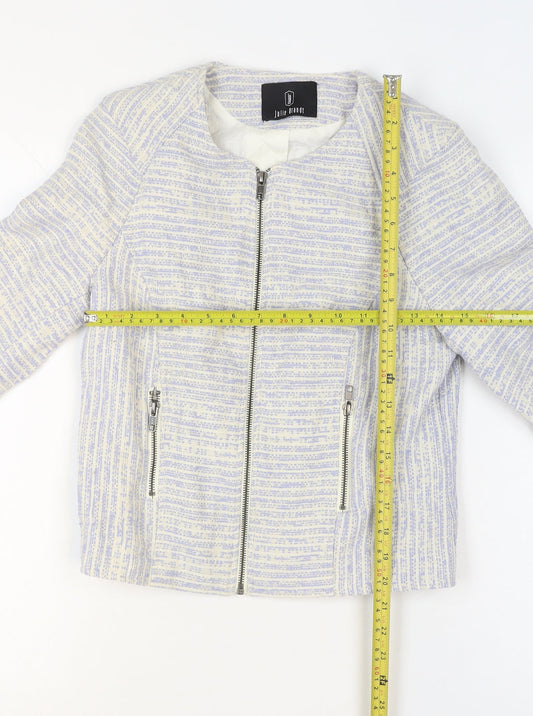 Womens UK Size 8 Julie Brandt Regular Ivory Blazer